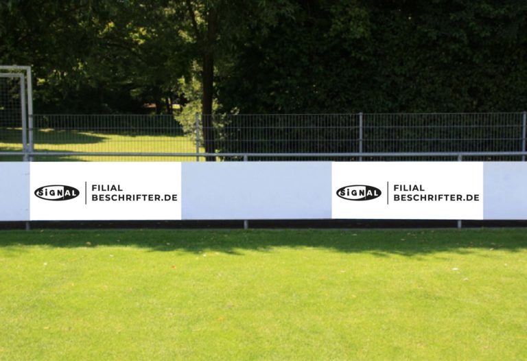Sponsoring mit aussagekräftiger Werbetechnik